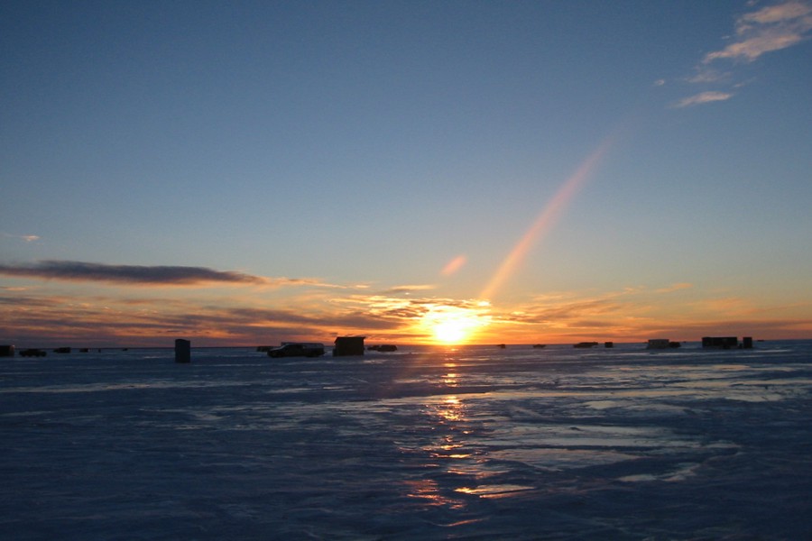 ../image/sunset on red lake 2.jpg